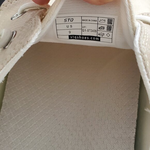 Women's Boat Shoes with Orthopedic Insole Slip On Shoes - Picture 4 of 9